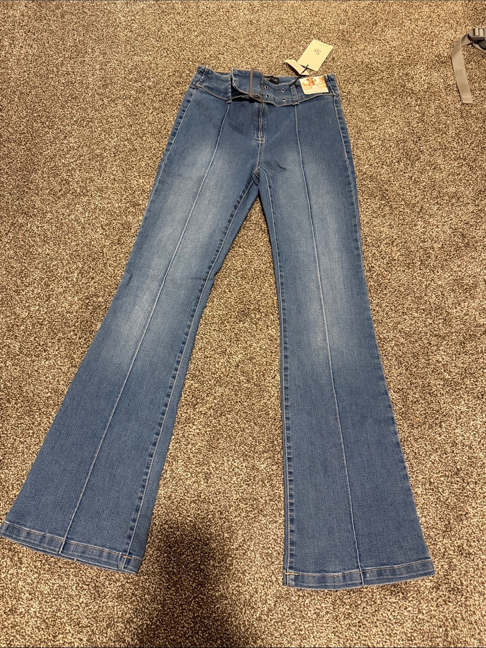 Sincerely Jules High Rise Y2K Bootcut Flare Jeans Blue Size 4